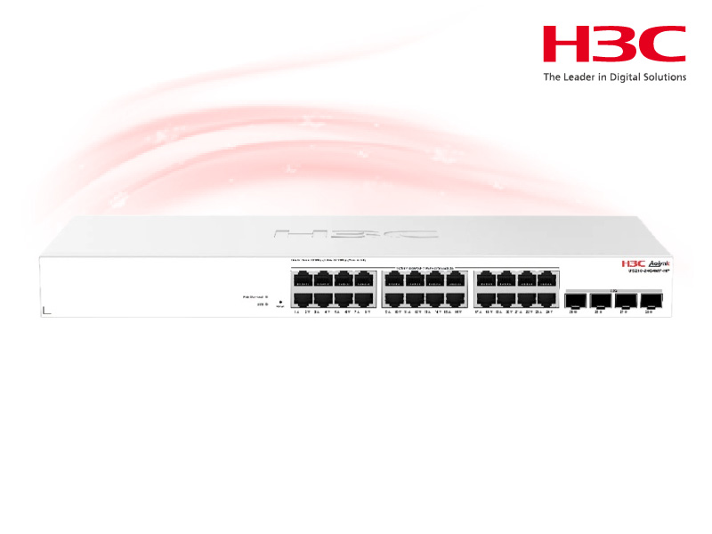 รูปสินค้า H3C Aolynk US210-24G4MF-HP Ethernet Switch